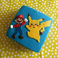 Mario en Pikachu